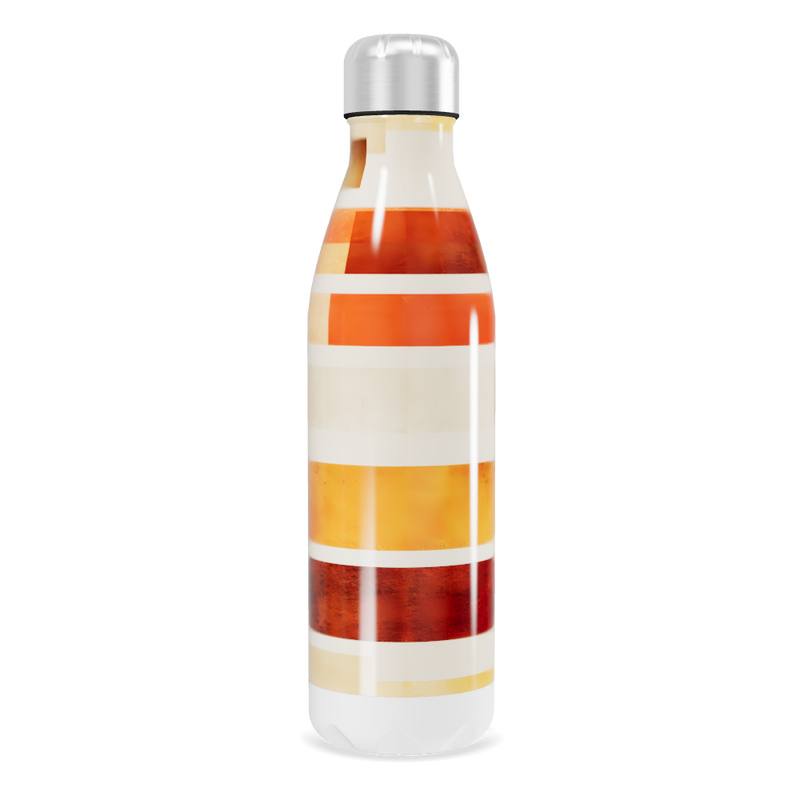Garrafa Inox Listrada - Tons de Laranja