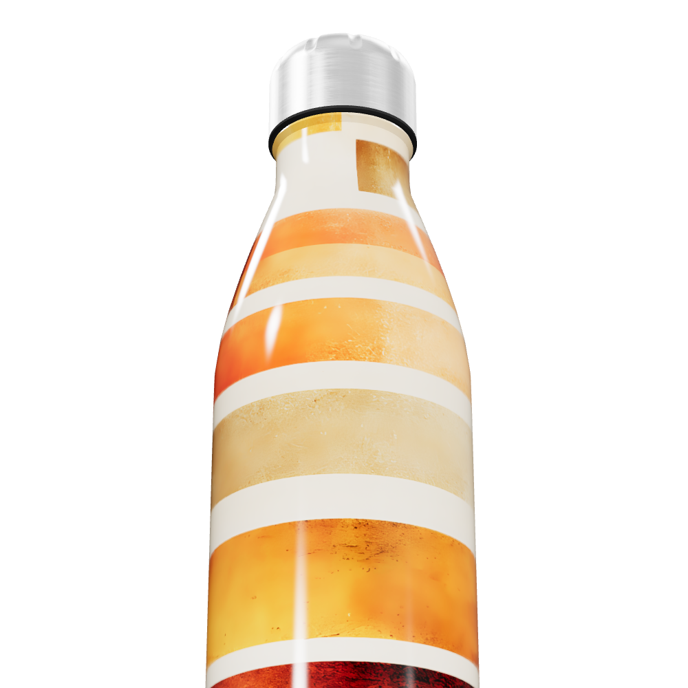 Garrafa Inox Listrada - Tons de Laranja