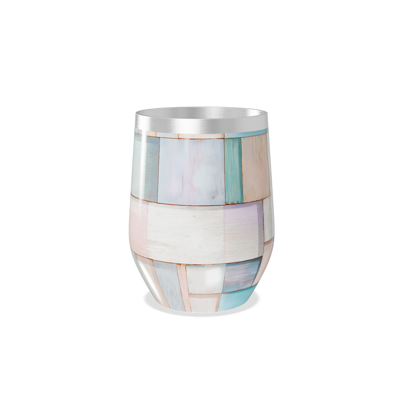 Copo Térmico Slim - Colorido Madeira