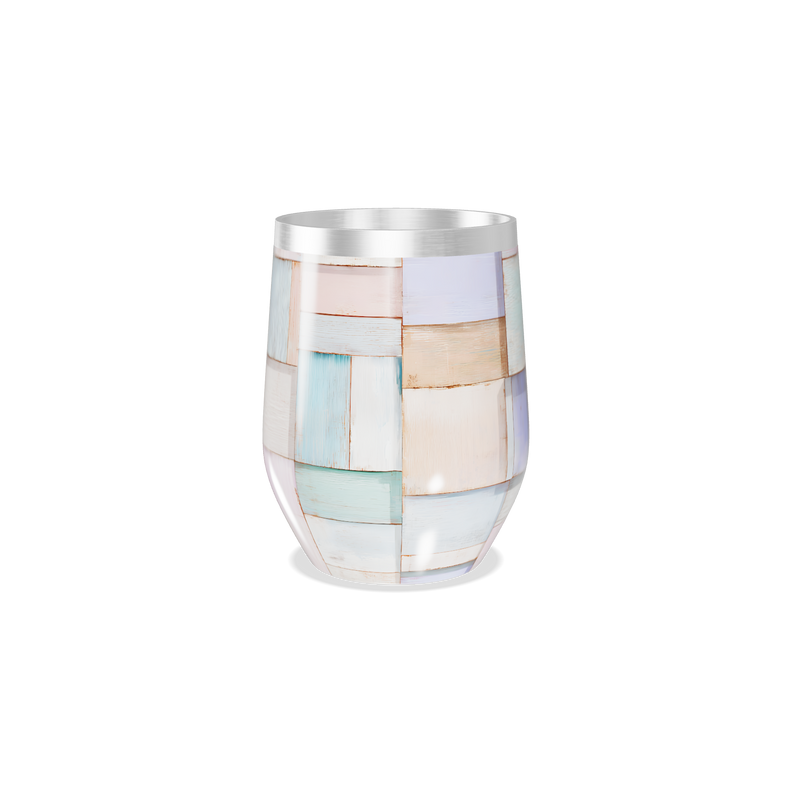 Copo Térmico Slim - Colorido Madeira