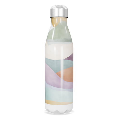 Garrafa Inox - Estampa Multicolorida