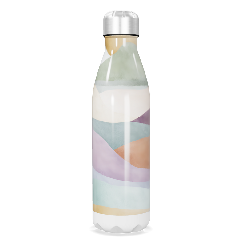 Garrafa Inox - Estampa Multicolorida