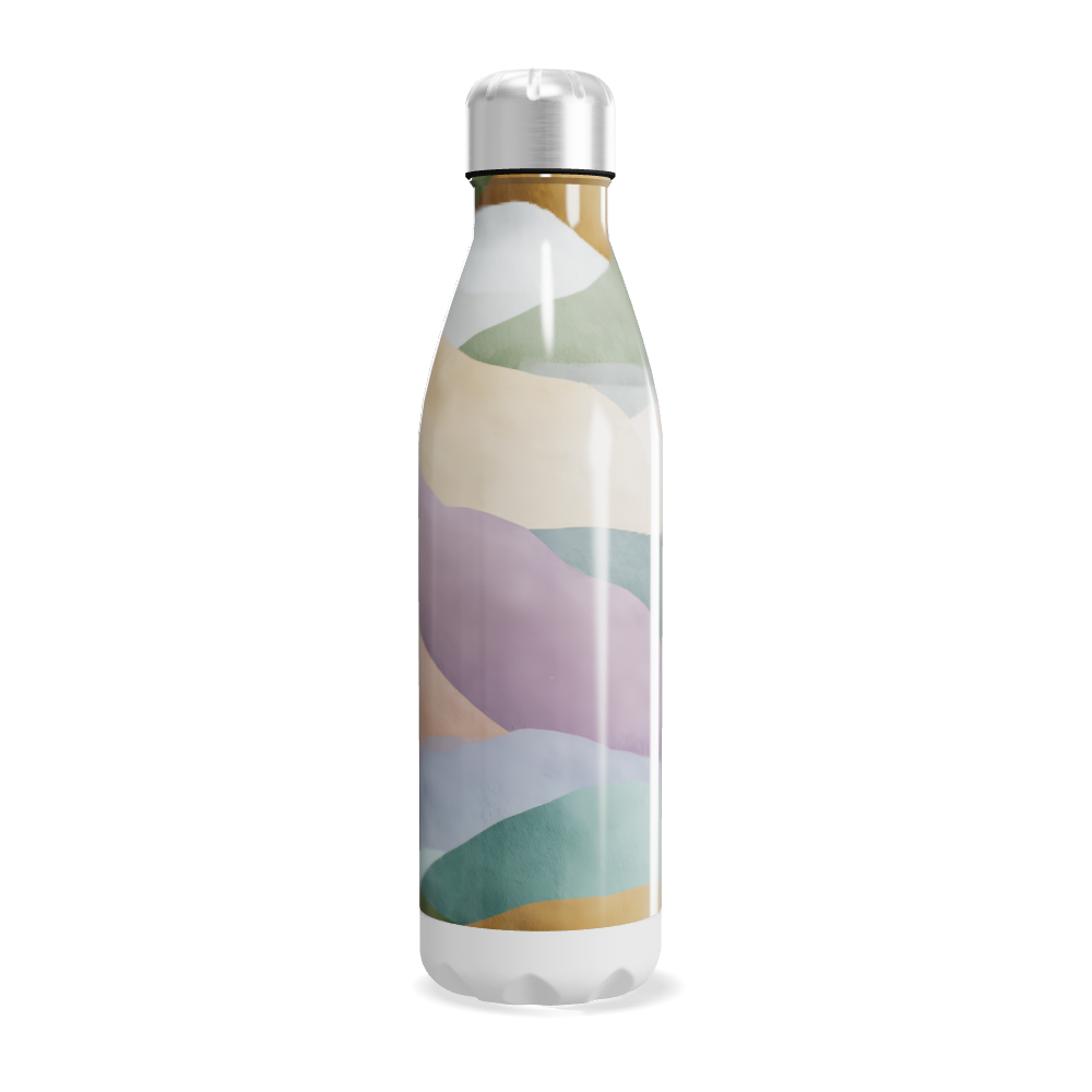Garrafa Inox - Estampa Multicolorida