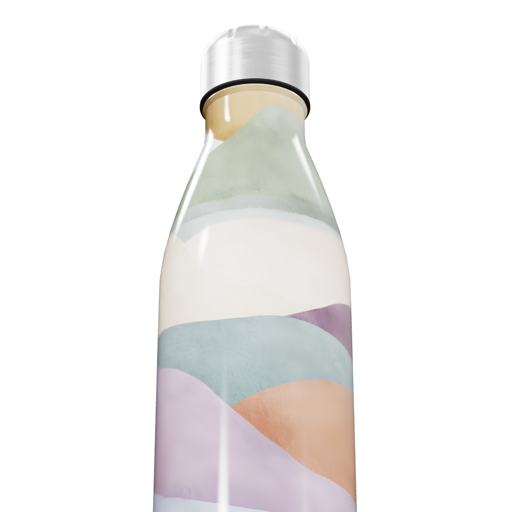 Garrafa Inox - Estampa Multicolorida