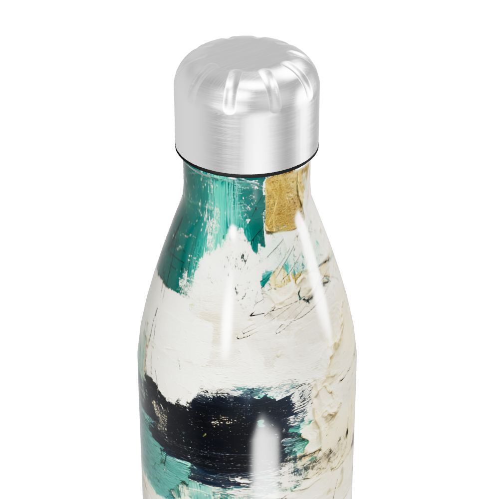 Garrafa Inox - Estampada Abstrata