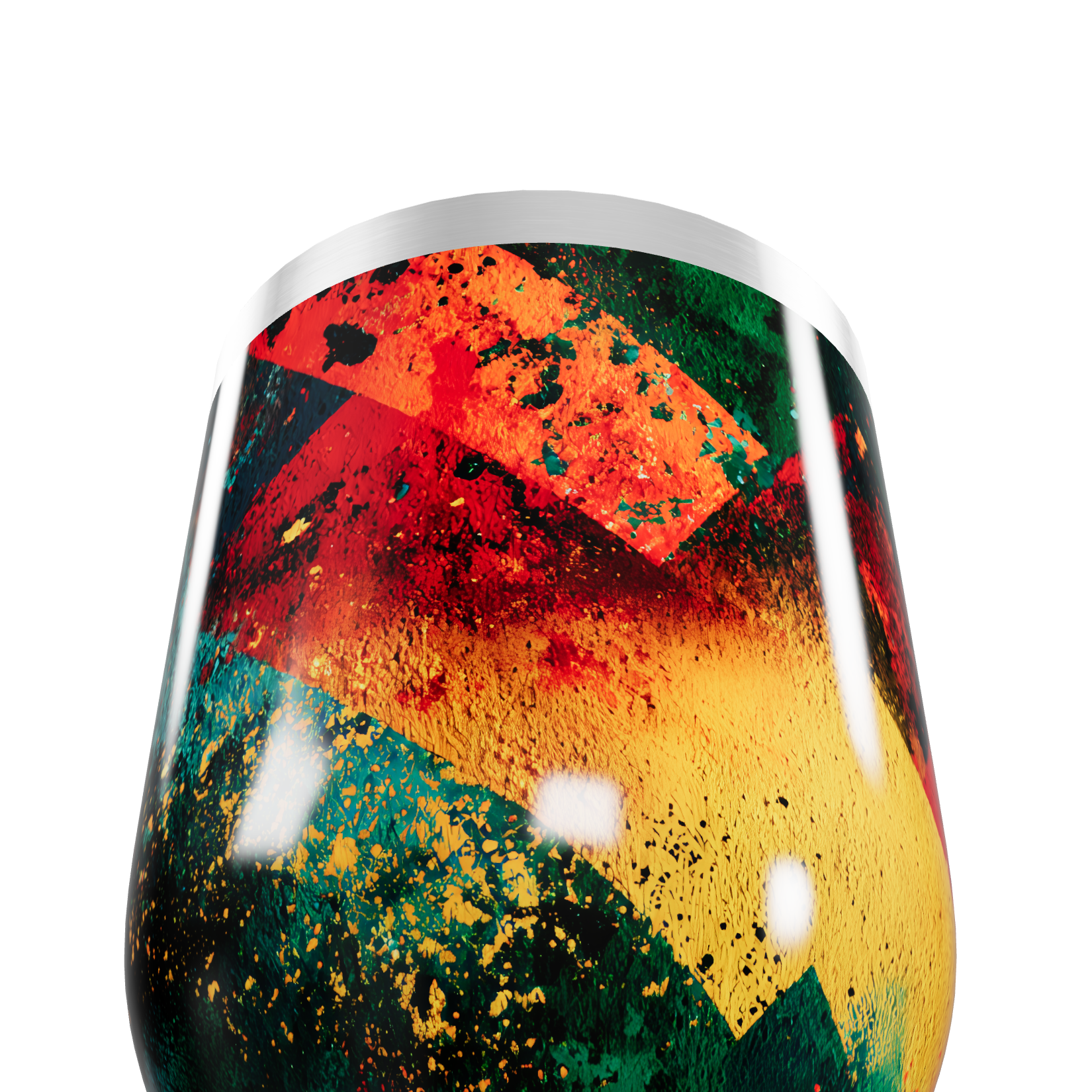 Copo Térmico Slim - Estampa Colorida