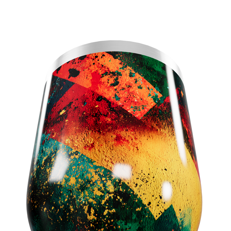 Copo Térmico Slim - Estampa Colorida