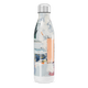 Garrafa Inox - Design Abstrato Multicolorido