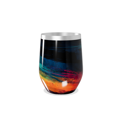 Copo Térmico Slim - Estampa Colorida Inox