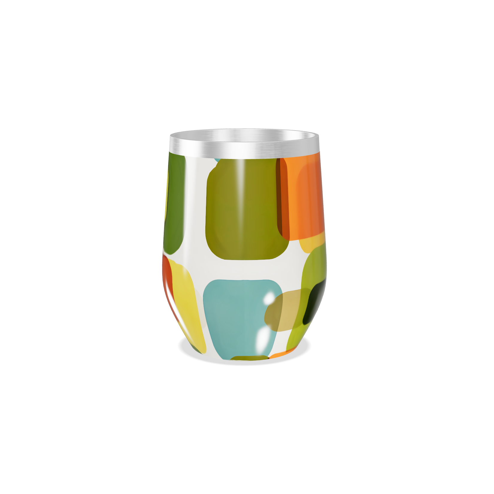 Copo Térmico Slim - Colorido em Aço Inox