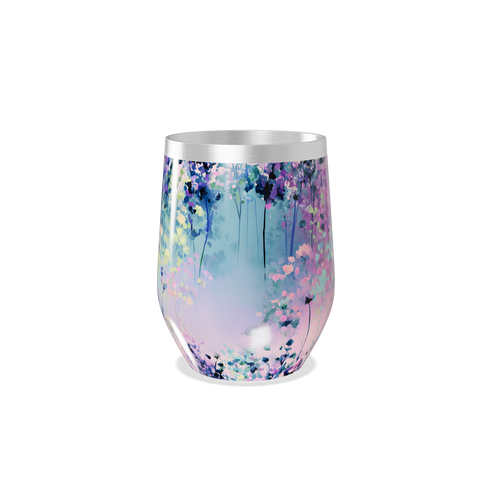 Copo Térmico Slim - Floral Colorido Inox