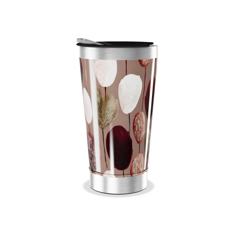 Copo Térmico - Estampa Floral Colorida