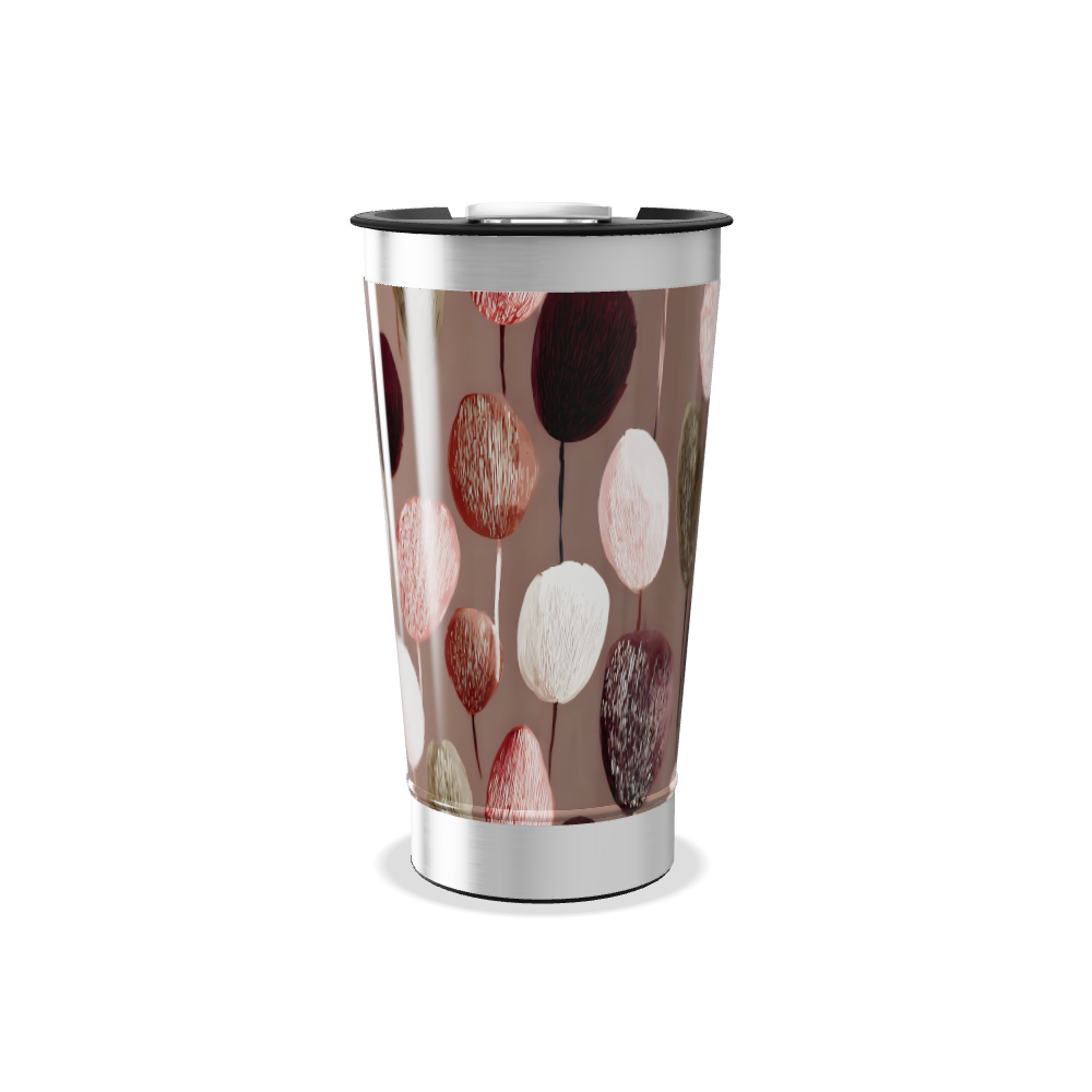 Copo Térmico - Estampa Floral Colorida