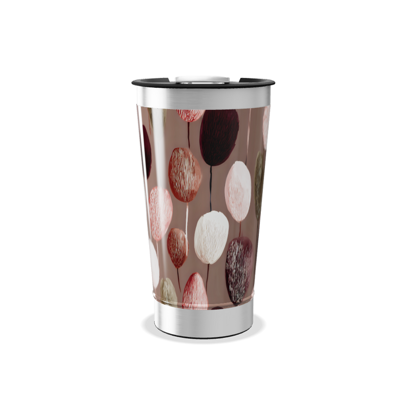 Copo Térmico - Estampa Floral Colorida