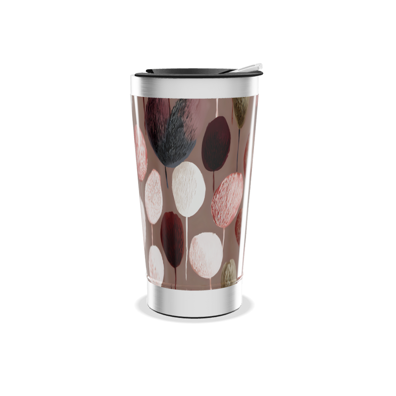 Copo Térmico - Estampa Floral Colorida