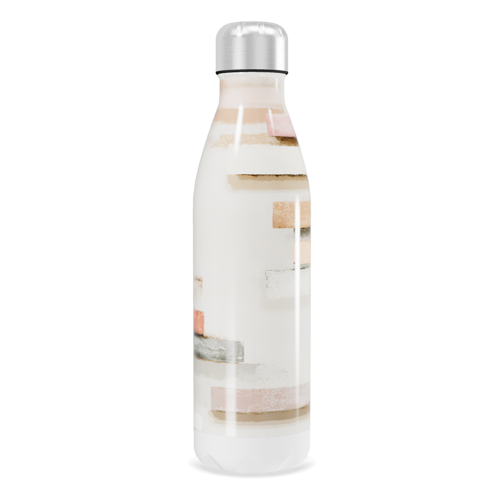 Garrafa Inox - Estampa Colorida Listrada