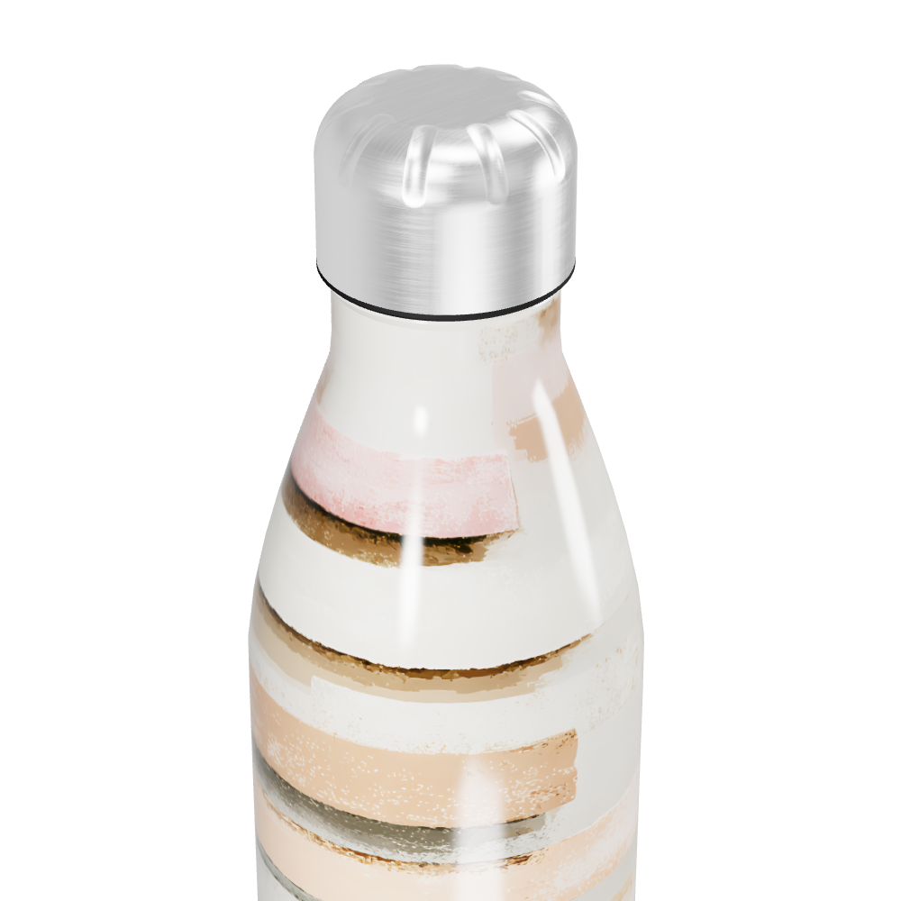 Garrafa Inox - Estampa Colorida Listrada