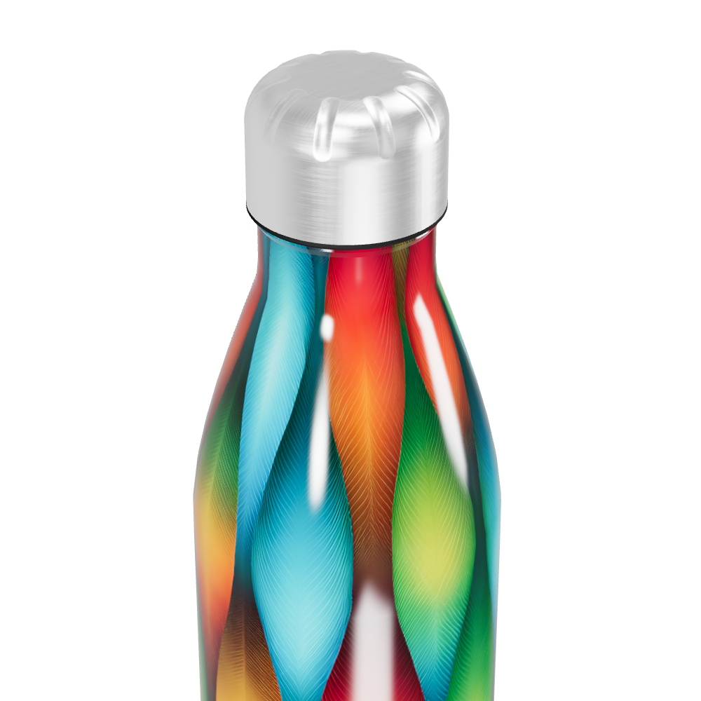 Garrafa Inox - Colorida Estampada