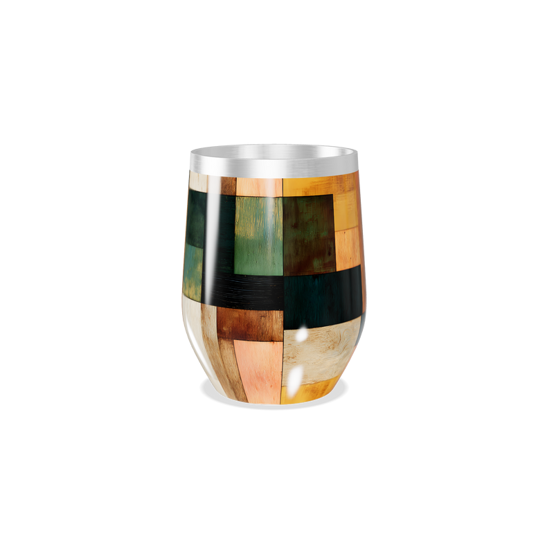 Copo Térmico Slim - Inox Colorido Patchwork