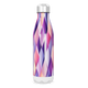 Garrafa Inox - Estampa Diamantes Colorida