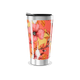 Copo Térmico - Floral Laranja Aço Inox