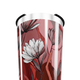 Copo Térmico - Floral Vermelho Aço Inox