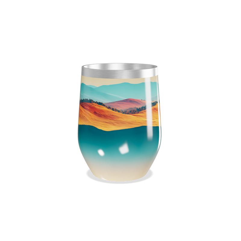 Copo Térmico Slim - Paisagem Colorida Alumínio