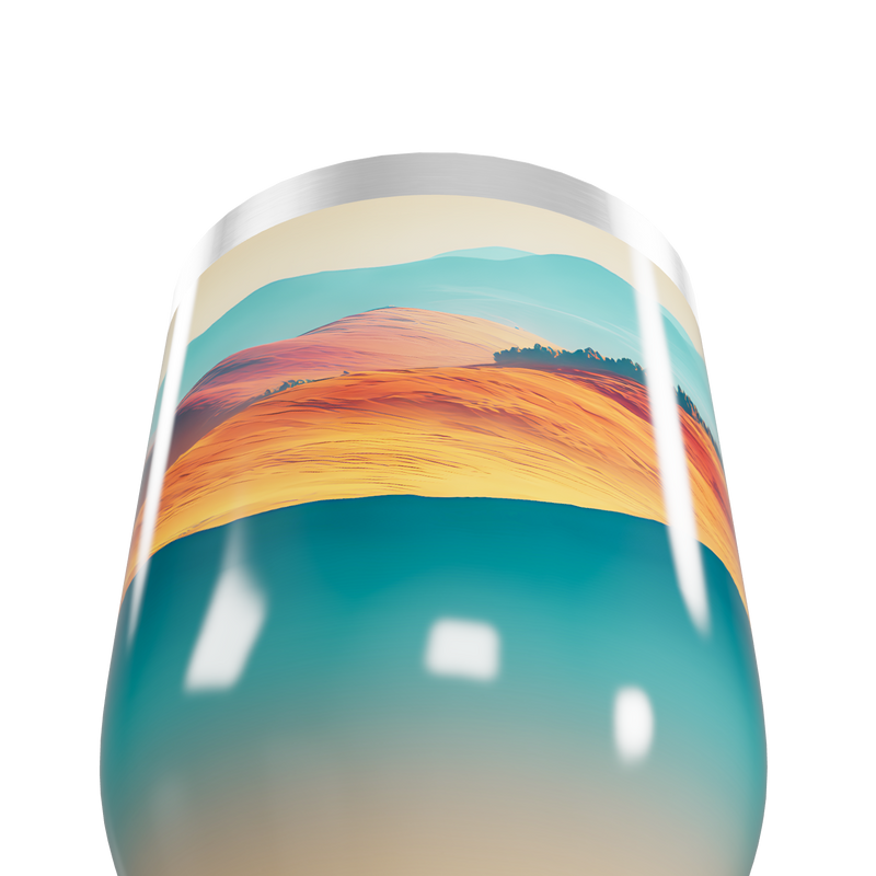 Copo Térmico Slim - Paisagem Colorida Alumínio