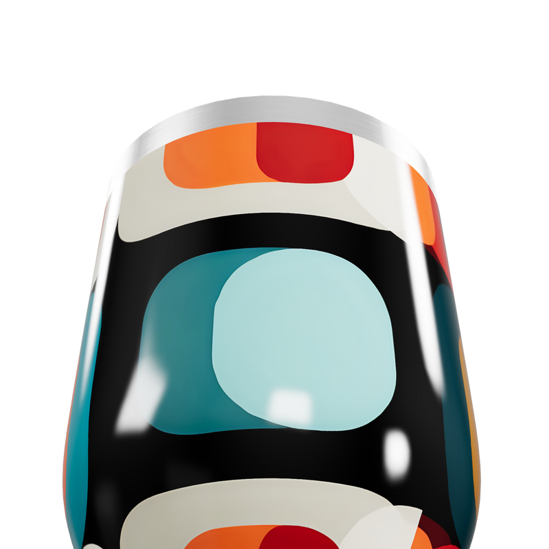 Copo Térmico Slim - Estampado Multicolorido