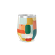 Copo Térmico Slim - Colorido Geométrico Inox
