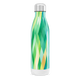 Garrafa Inox - Estampa Geométrica Verde