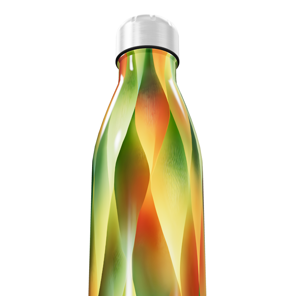 Garrafa Inox - Estampa Colorida