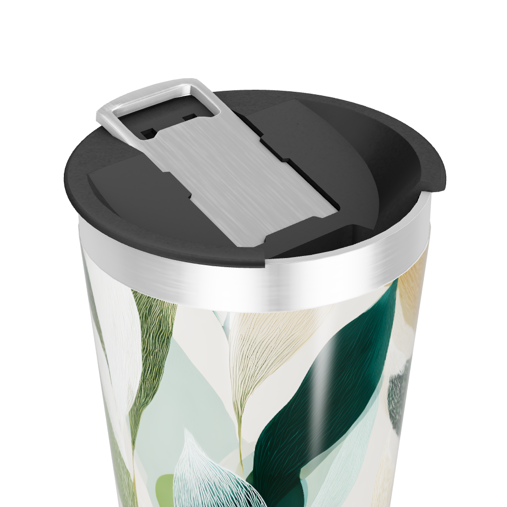 Copo Térmico - Folhas Multicoloridas