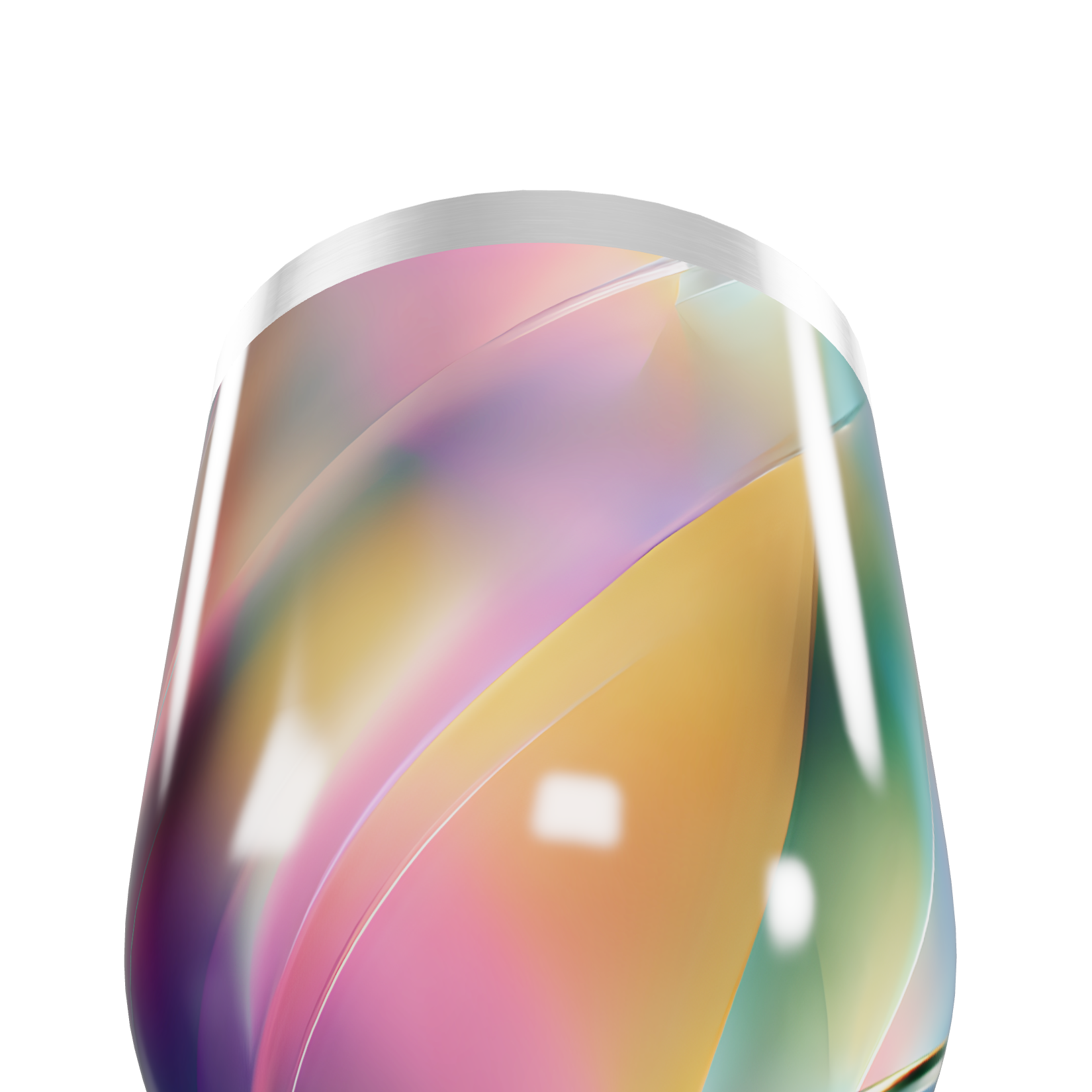 Copo Térmico Slim - Estampa Multicolorida