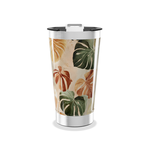 Copo Térmico - Folhagem Colorida