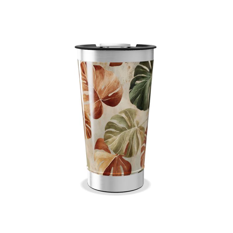 Copo Térmico - Folhagem Colorida