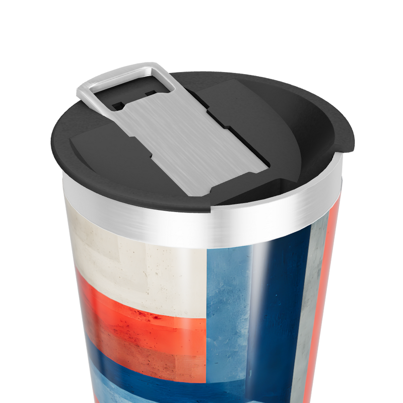 Copo Térmico - Estampa Geométrica Colorida