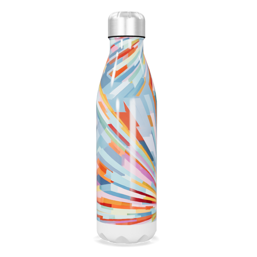 Garrafa Inox Colorida Estampada 500ml