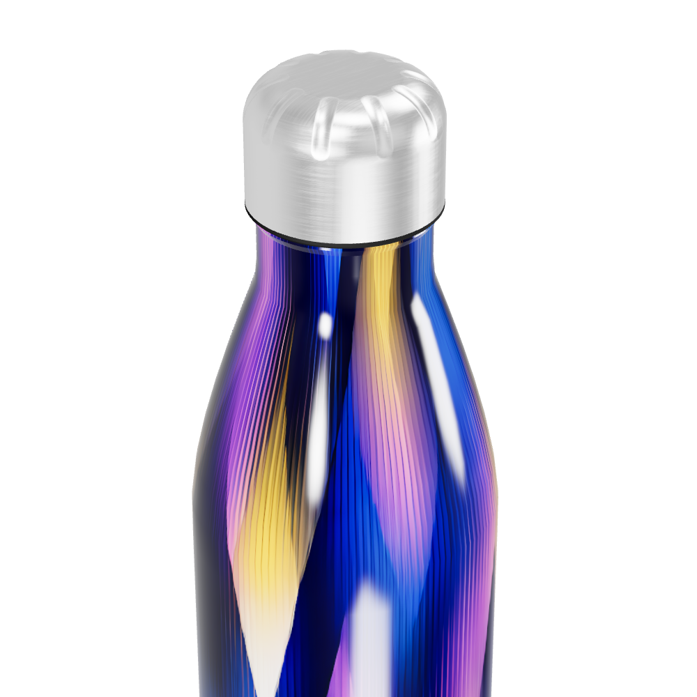Garrafa Inox - Estampa Colorida