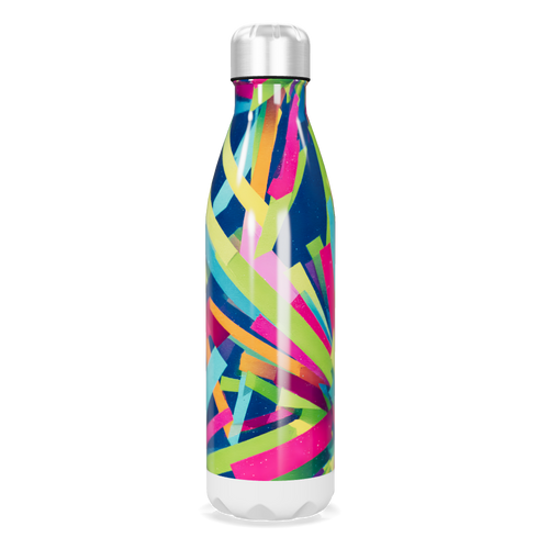 Garrafa Inox - Colorida com Estampa Vibrante