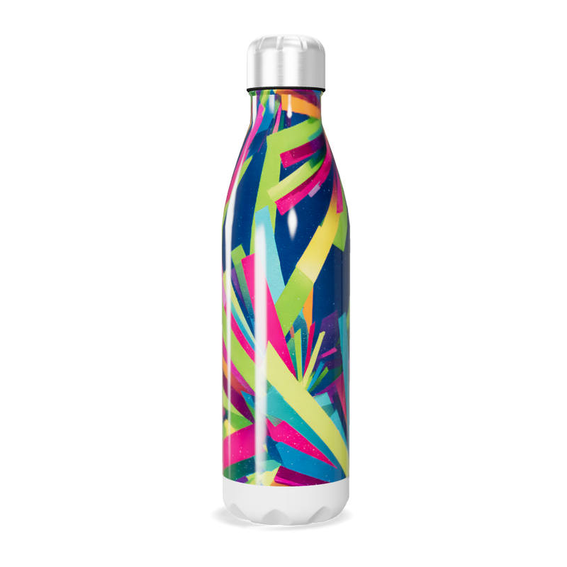 Garrafa Inox - Colorida com Estampa Vibrante
