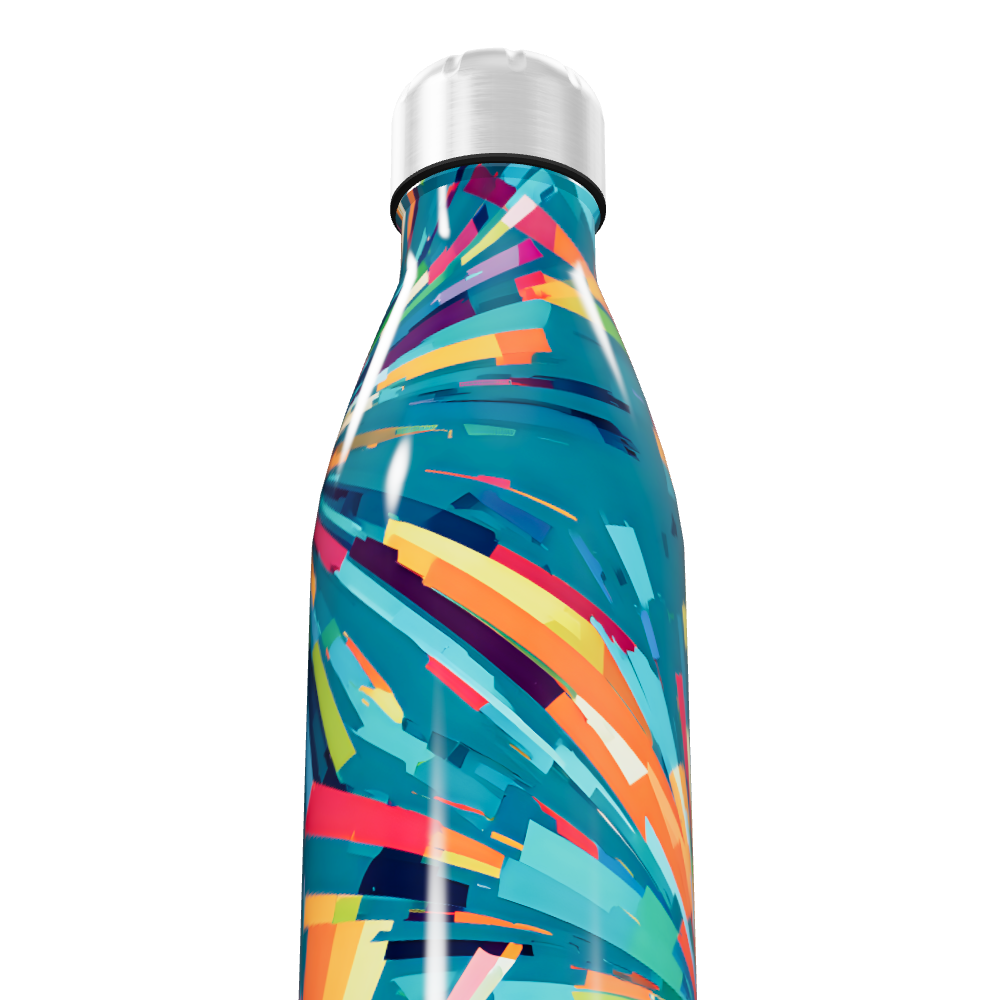 Garrafa Inox - Estampa Colorida 500ml