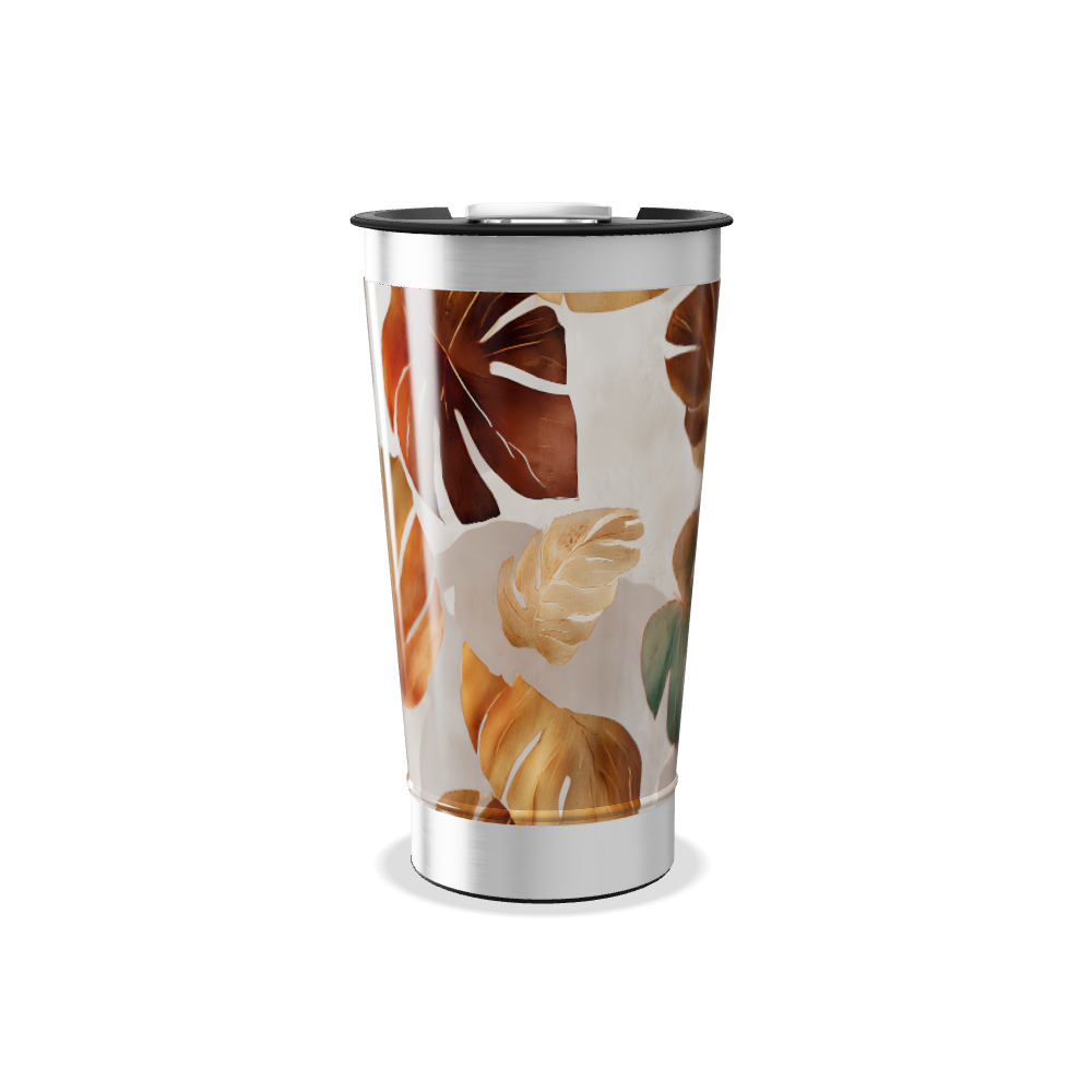 Copo Térmico - Folhas Tropicais