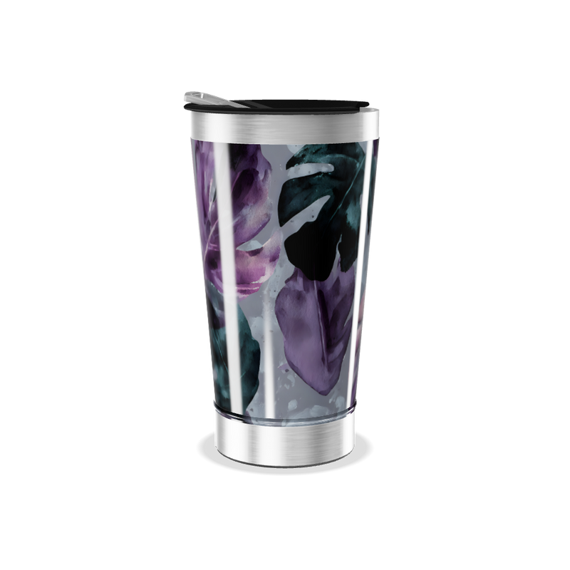 Copo Térmico - Folhagem Roxa