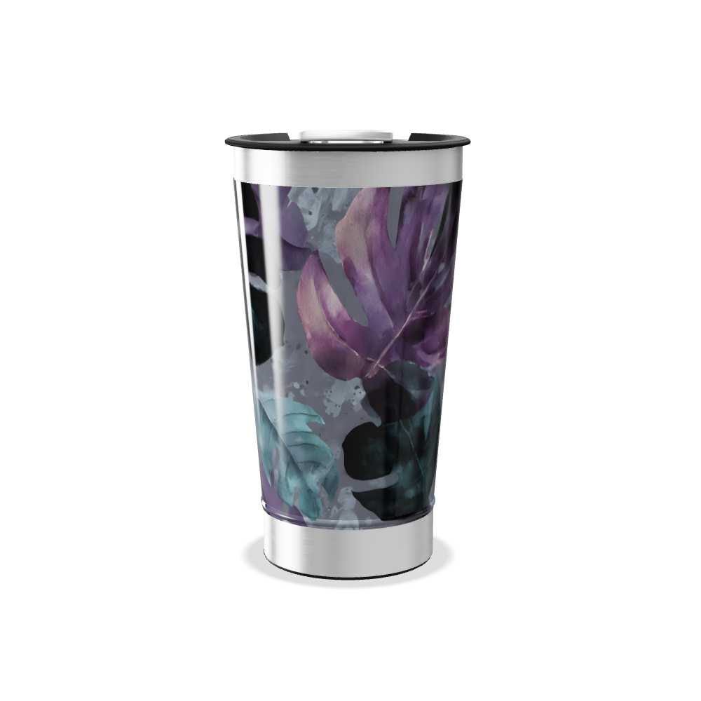 Copo Térmico - Folhagem Roxa