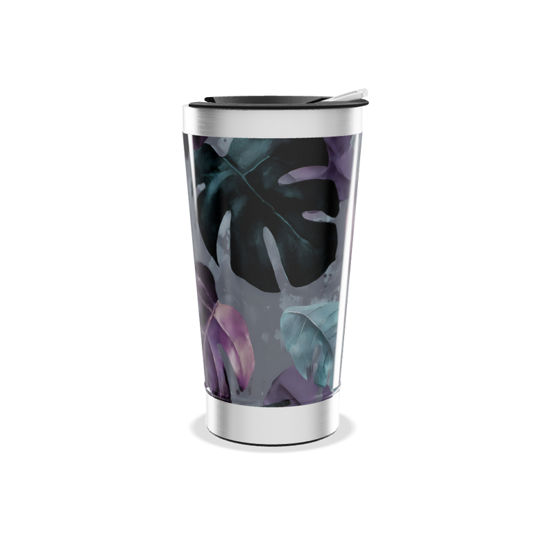 Copo Térmico - Folhagem Roxa