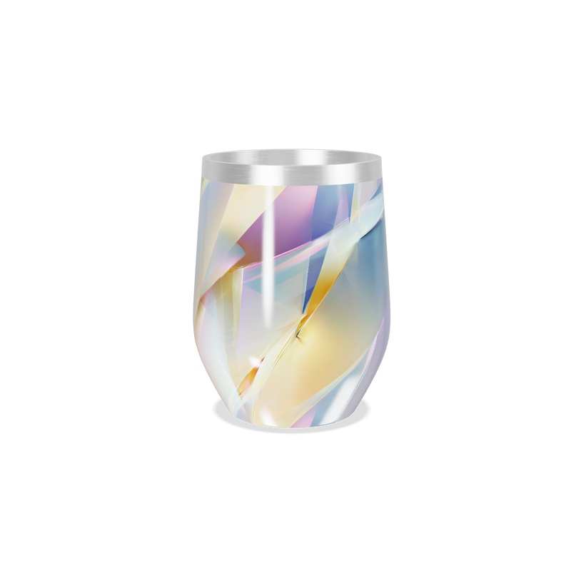 Copo Térmico Slim - Holográfico Aço Inox