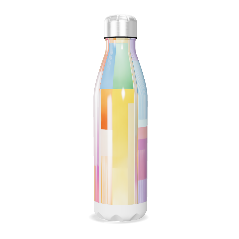 Garrafa Inox - Estampa Colorida