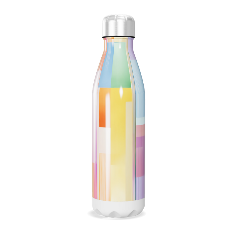 Garrafa Inox - Estampa Colorida