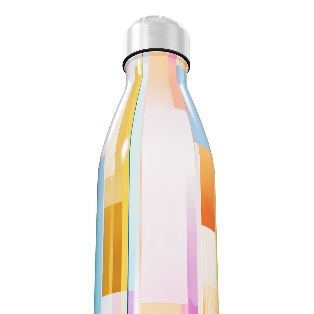 Garrafa Inox - Estampa Colorida